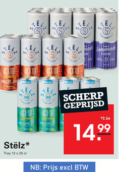 klik op dit plaatje voor een vergroting en voor vergelijkbare aanbiedingen gerelateerd aan
stelz hard seltzer 12 25 250 tee iced tea red peach keel 0.0 classic ml tray karbonade lemonade sis cassis scherp geprijsd stelz hard seltzer 12 25 250 tee iced tea red peach keel 0.0 classic ml tray karbonade lemonade sis cassis scherp geprijsd