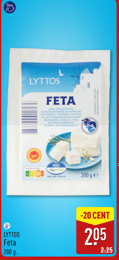  feta 200 kaas bob gepasteuriseerde schapen geitenmelk fromage lait chevre serveersuggestie suggestion protected nutri score cent 