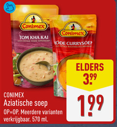  conimex soep since tom licht pittige thaise kippensoep rode currysoep ht maleisische elders aziatische meerdere ml 
