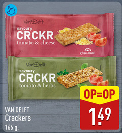  crackers delft tomato cheese oven baked herbs 