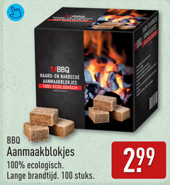  aanmaakblokjes 100 bbq haard barbecue ecologisch stuks lange brandtijd 