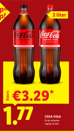 klik op dit plaatje voor een vergroting en voor vergelijkbare aanbiedingen gerelateerd aan
coca-cola cola 2 liter coca zero sugar calorie original taste refreshing familieverpakking regular coca-cola cola 2 liter coca zero sugar calorie original taste refreshing familieverpakking regular