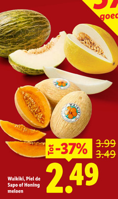  meloen 3.99 waikiki piel honing 