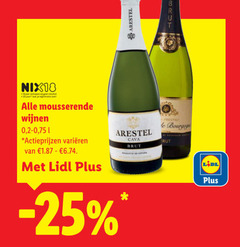  champagne sparkling wijn 25 nix18 alcohol jaar mousserende arestel wijnen prestige le varieeren cava brut 