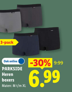  heren boxershorts 3 pack online parkside boxers maten xl 