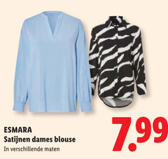  esmara dames blouse satijnen maten 