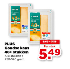  kaas goudse 48 stuk belegen jong stukken 