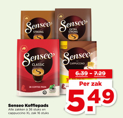  douwe egberts senseo koffiepads 16 36 coffee taste strong classic nouveau cappuccino pads naturally good zakken stuks xl zak pack 