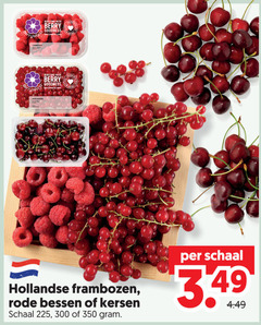klik op dit plaatje voor een vergroting en voor vergelijkbare aanbiedingen gerelateerd aan
kersen rode bessen frambozen 225 300 350 with berry goodness two hollandse schaal kersen rode bessen frambozen 225 300 350 with berry goodness two hollandse schaal