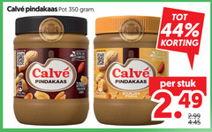  calve pindakaas 44 350 pot smeuig eiwitten info garant bodem pro 100g suiker stukjes pinda stuk 
