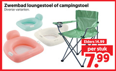  campingstoel zwembad loungestoel elders stuk 