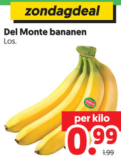  del monte bananen kilo 