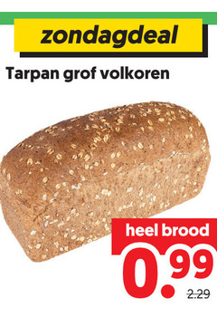  brood tarpan grof volkoren 