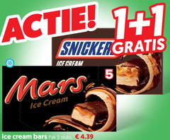  1 5 diep fles snicker ice cream mars bars pak stuks 