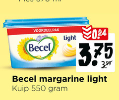  becel margarine light kuip 