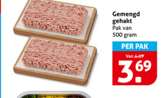  gemengd gehakt 500 pak 