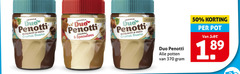  duo penotti hazelnootpasta 50 limited edition originale hazelnoot choco crema bueno amandel speculoos potten pot 