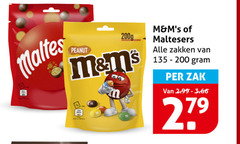  maltesers m en ms chocolade chocoladepindas 200 279 peanut zakken zak 
