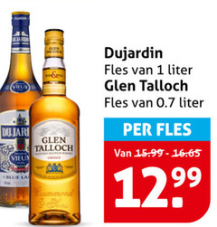  glen talloch dujardin whisky vieux 1 fles liter 