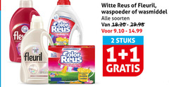  color reus fleuril witte wasmiddel 1 2 23 white light reuzenwaskracht vlekken geuren waspoeder soorten stuks 