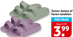  zomer dames heren sandalen paar elders 