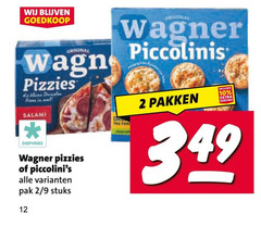 klik op dit plaatje voor een vergroting en voor vergelijkbare aanbiedingen gerelateerd aan
wagner diepvriespizza 2 10 12 pizzies din kleine salami diepvries original piccolinis pakken pak 9 stuks dr for wagner diepvriespizza 2 10 12 pizzies din kleine salami diepvries original piccolinis pakken pak 9 stuks dr for