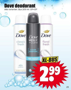 klik op dit plaatje voor een vergroting en voor vergelijkbare aanbiedingen gerelateerd aan
dove deodorant 200 bus ml classic fresh care floral clean comfort protection 1 4 moisturising cream lasting freshness xl 2 99 dove deodorant 200 bus ml classic fresh care floral clean comfort protection 1 4 moisturising cream lasting freshness xl 2 99