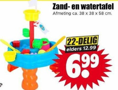  waterspeeltafel 22 zand watertafel ca. cm delig elders 