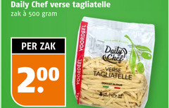  daily chef tagliatelle 500 verse zak 2 voordeel 