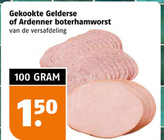  boterhamworst gekookte gelderse worst 100 150 ardenner versafdeling 