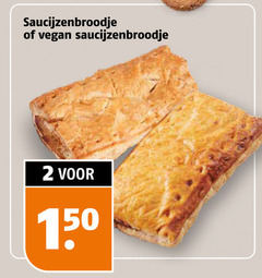  saucijzenbroodjes 2 150 saucijzenbroodje 