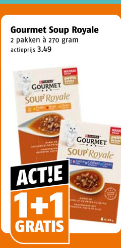  kattenvoer 1 2 gourmet soup royale pakken actieprijs nouveau petits 