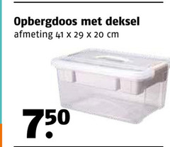  opbergdozen 20 750 opbergdoos deksel cm 