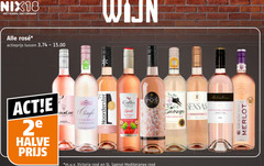  rose nix18 roken drinken rosee actieprijs wijn 2e halve gallo family sprite familia m.u.v victoria st. mediteranee selection sensas grenache consult gato negro merlot 