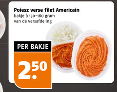  filet americain 250 verse bakje versafdeling 