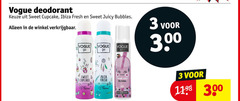  vogue deodorant 3 300 sweet cupcake ibiza fresh juicy bubbles girl by transpirant parfum 