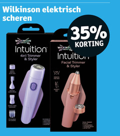  4 35 wilkinson elektrisch scheren sword intuition 4in1 trimmer styler facial gently removes hair fine precisely shapes discreet size styles bikini lengths multizone beauty bag cleaning be aa battery 2 accessories brush 