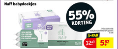  3 10 40 55 99 400 babydoekjes baby kids pack plastic free lotion wipes water perfume alcohol inside but about packaging read all it softly cleanses bum body and face with dermatologisch tested pak 