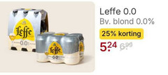  leffe alcoholvrij bier 25 0.0 blond 