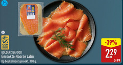  gerookte zalmfilet 100 golden salmon fume ge certified farming seafood noorse zalm beukenhout gerookt 