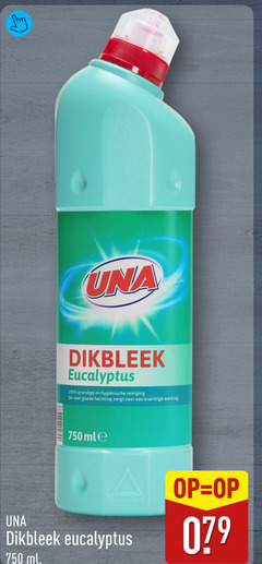 una bleekmiddel 100 750 dikbleek eucalyptus reiniging hechting werking ml 