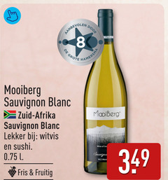  witte wijn 8 sauvignon blanc zuid afrika witvis sushi l fris fruitig hamersma wine 