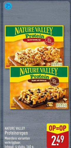  4 6 8 10 14 15 16 17 40 100 160 nature valley protein salted caramel bars 1x vetten suikers zout 11 peanut and chocolate 3 meerdere inhoud stuks 