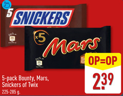  bounty snickers mars twix chocoladerepen 5 10 12 100g pack 