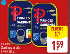  sardientjes 120 princes sardines olijfolie gecertificeerd duurzame visserij www.msc.org nl olie nutri score zonne elders 