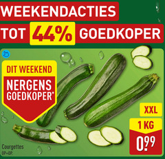  courgette 1 44 goedkoper weekend courgettes xxl 