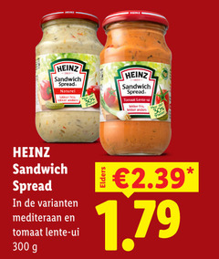klik op dit plaatje voor een vergroting en voor vergelijkbare aanbiedingen gerelateerd aan
heinz sandwich spread 300 naturel tomaat lente ui mediteraan heinz sandwich spread 300 naturel tomaat lente ui mediteraan