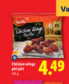  kipwings 750 chicken wings piri ge frozen 