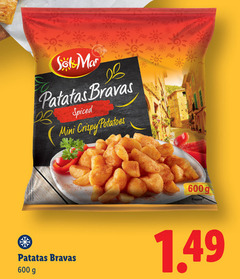  aardappelproducten 600 patatas spiced mini crispy potatoes frozen 