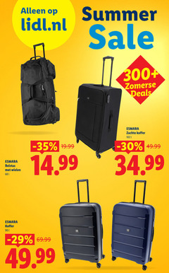 klik op dit plaatje voor een vergroting en voor vergelijkbare aanbiedingen gerelateerd aan
koffers reistas 1 90 lidl.nl summer 300 zomerse deals esmara wielen zachte koffer l koffers reistas 1 90 lidl.nl summer 300 zomerse deals esmara wielen zachte koffer l